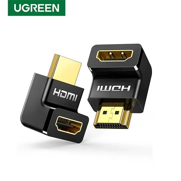 UGREEN HDMI 4K Male to Female Up-angled Connector 20110@ido.lk