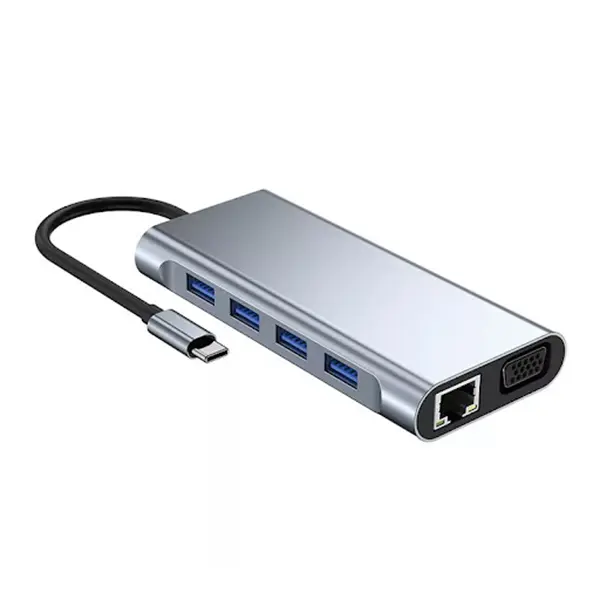 USB Type C 11 in 1 Hub HDMI @ ido.lk