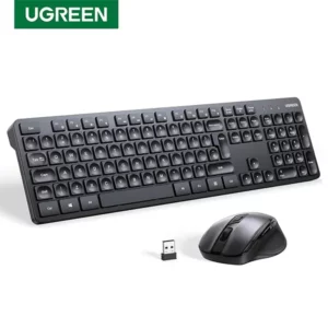 Ugreen Wireless Keyboard Mouse Combo Set 15720 MK006@ido.lk