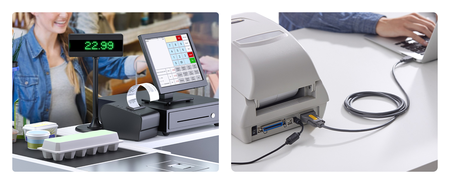 UGREEN USB to RS-232 DB9 Serial Adapter Cable 20222 