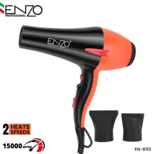 ENZO Professional Hair Dryer Super Fast Drying@ido.lk