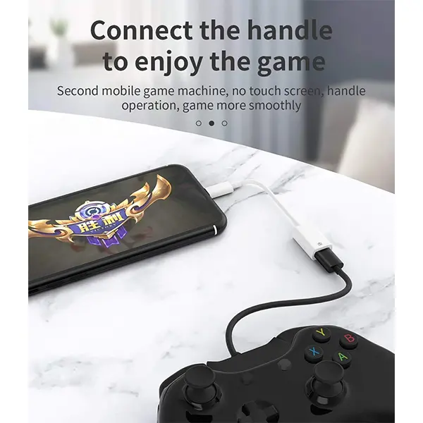 iPhone Lightning to USB OTG Adapter @ ido.lk