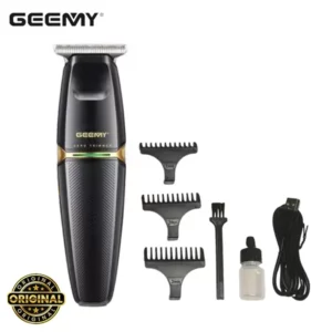 Geemy GM-8062 Professional Trimmer Rechargeable Hair and Beard Cutter@ido.lk