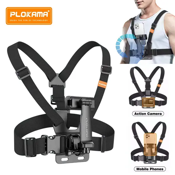PLOKAMA CX10 Chest Strap Phone Mount Holder@ido.lk