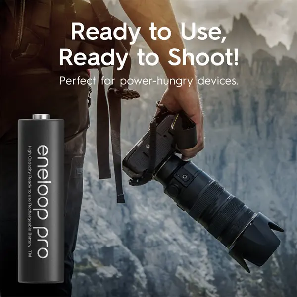 Panasonic Eneloop Pro AA Rechargeable Battery Pack 4Pcs 2550mAh SriLanka @ ido.lk