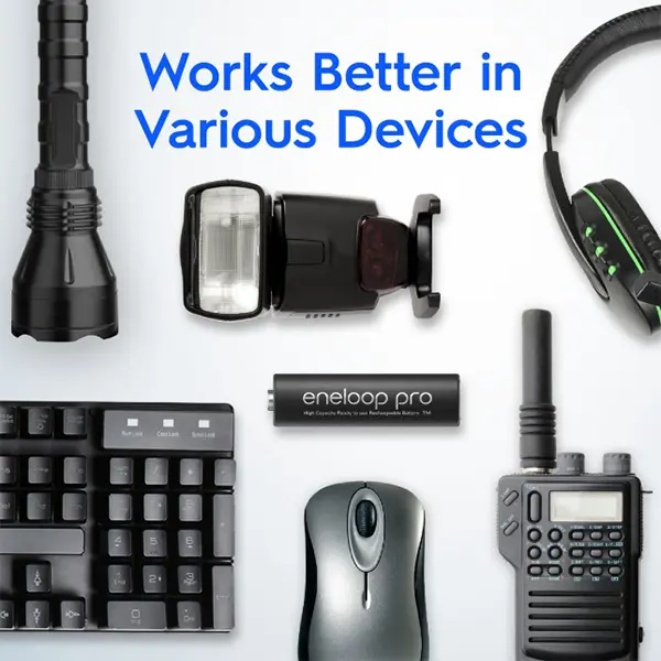 Panasonic Eneloop Pro AA Rechargeable Battery in SriLanka@ido.lk