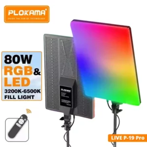 Plokama Live P24 Pro RGB LED Fill Light Panel Best Price in Sri Lanka@ ido.lk