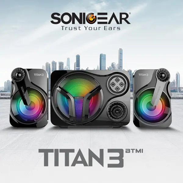 SonicGear Titan 3 BTMI Bluetooth USB Speaker @ido.lk