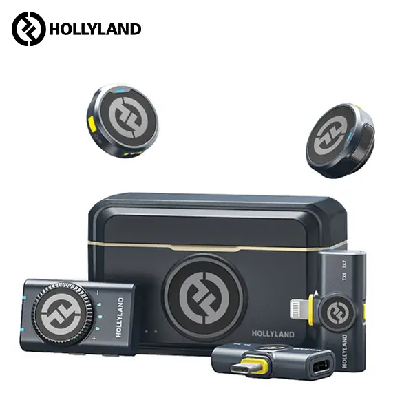 Hollyland LARK M2 Dual Wireless Microphone System@ ido.lk