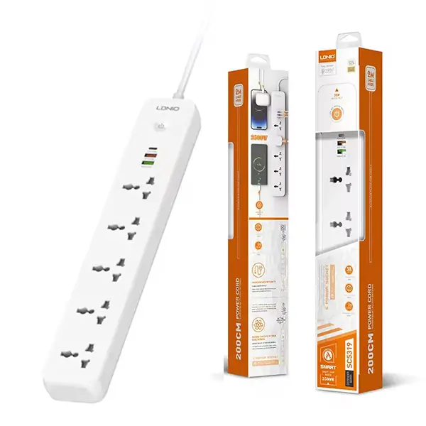 LDNIO SC5319 5 Way Power Extension Cord @ ido.lk
