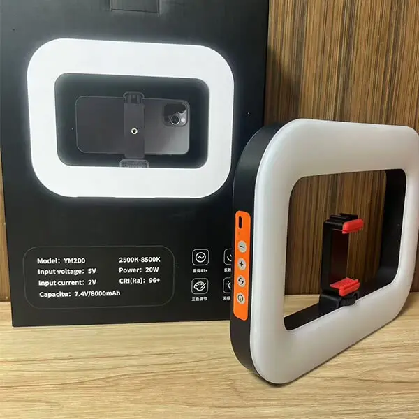 Rechargeable Handheld Video Fill Light YM200 @ido.lk