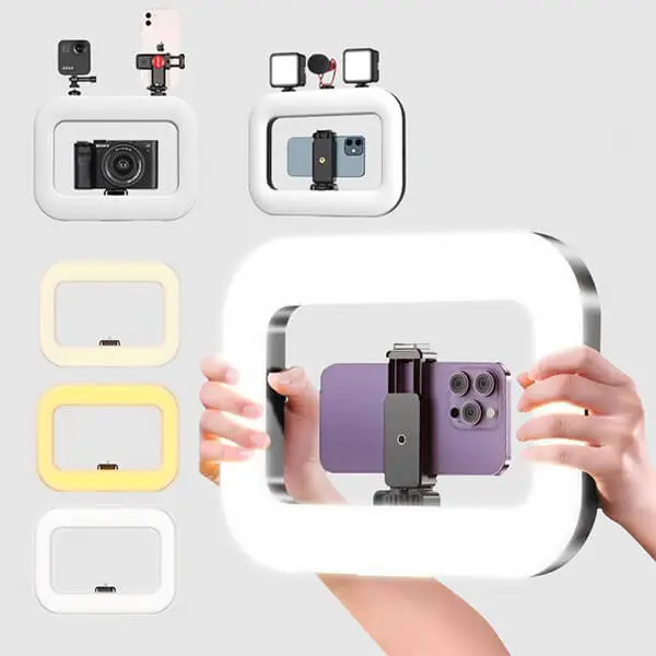 Rechargeable Handheld Video Fill Light YM200 Sri Lanka@ido.lk