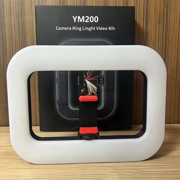 Rechargeable Handheld Video Fill Light YM200@ido.lk