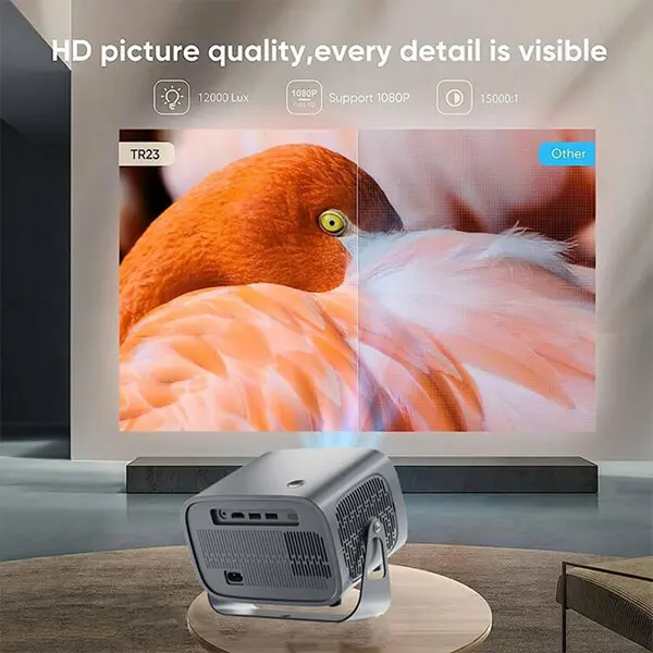 A10 Android Smart Projector Home Mini HD Projector Price in Sri Lanka @ ido.lk