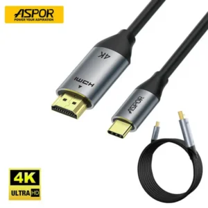 ASPOR A271 USB C to HDMI Cable 2M 4K 30Hz@ido.lk