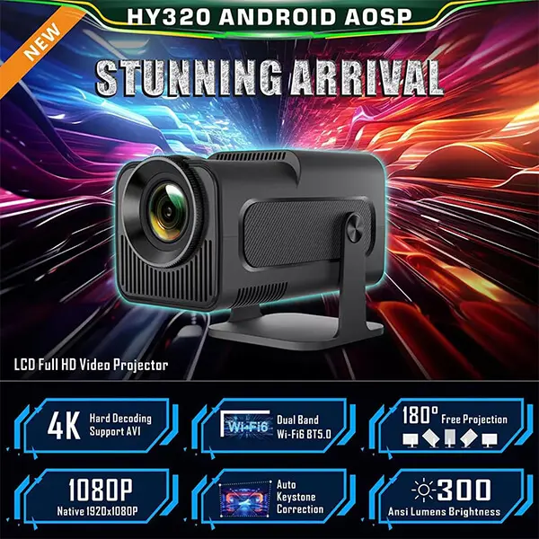 HY320 Android Smart Projector Price in Sri Lanka @ido.lk