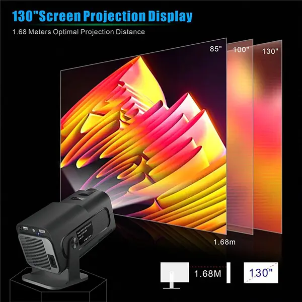 HY320 Mini Android Projector Sri Lanka @ ido.lk