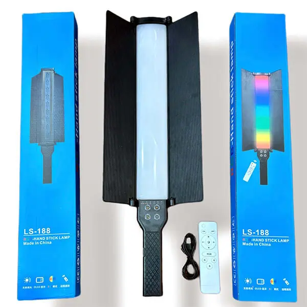 LS188 RGB LED Light Stick with Remote Sri Lanka@ ido.lk