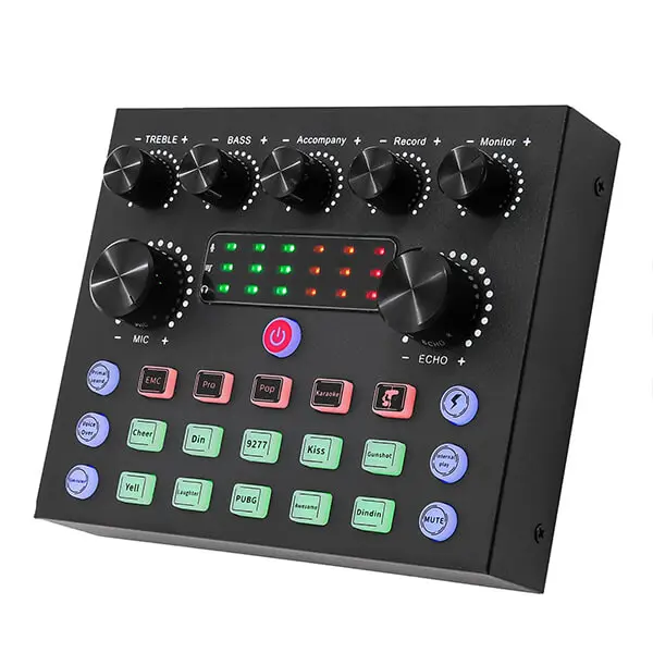 V8S Live Sound Card with BM800 Condenser Mic @ido.lk