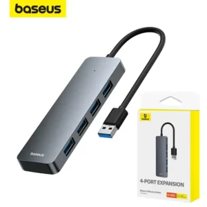 Baseus 4 Port USB3.0 HUB UltraJoy Series Lite - 15cm@ido.lk