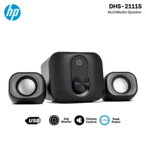 HP DHS-2111S 2.1 Wired Mini Multimedia Speaker@ido.lk
