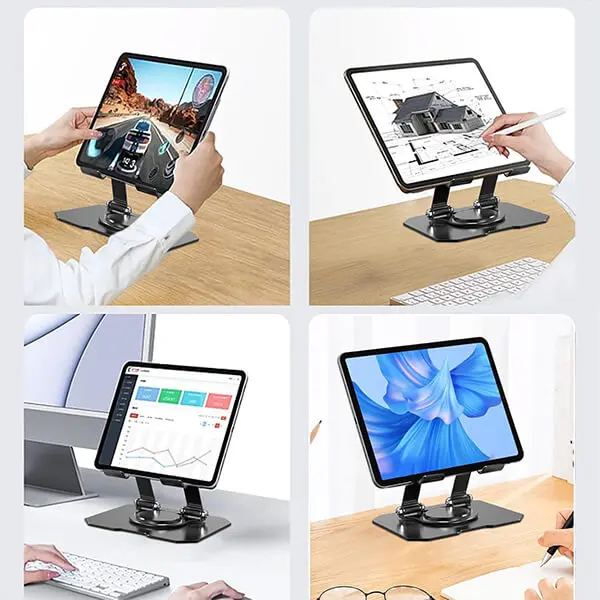 Adjustable Tablet Stand 360 Degree Rotating Tablet Holder @ido.lk