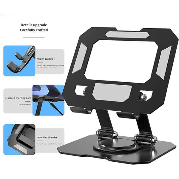 Adjustable Tablet Stand 360 Degree Rotating Tablet Holder in Sri Lanka@ido.lk