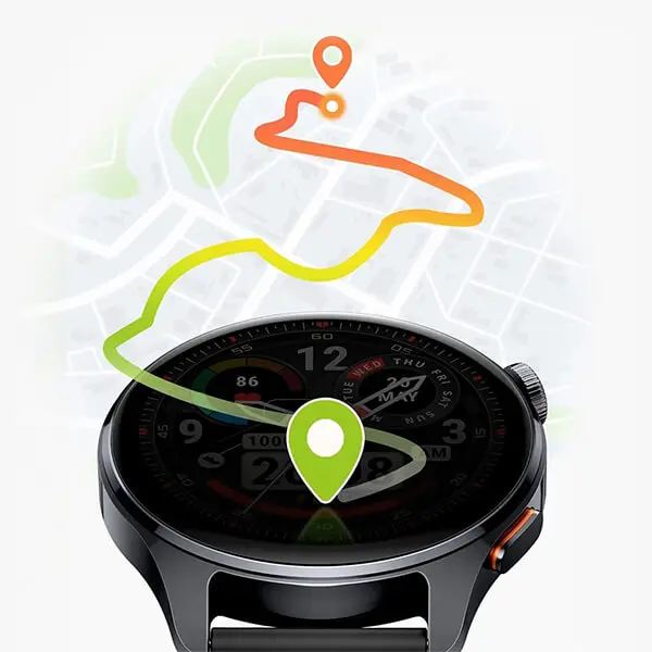 HAYLOU Watch 4S Smartwatch Five-Star GPS Sri Lanka@ ido.lk