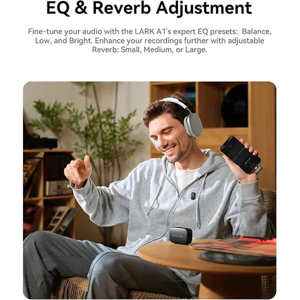 Hollyland LARK A1 Dual Wireless Mic Combo Sri Lanka@ido.lk