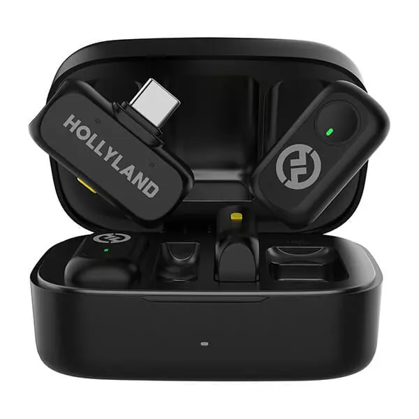 Hollyland LARK A1 Dual Wireless Mic Combo@ ido.lk