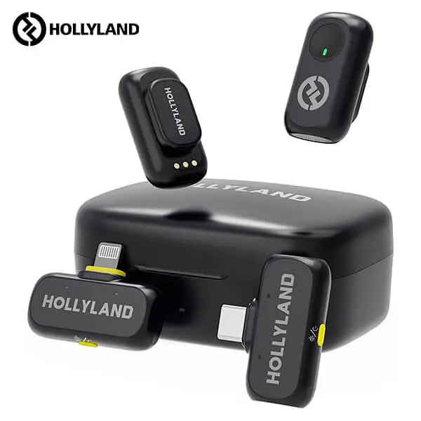 Hollyland LARK A1 Dual Wireless Mic Combo@ido.lk