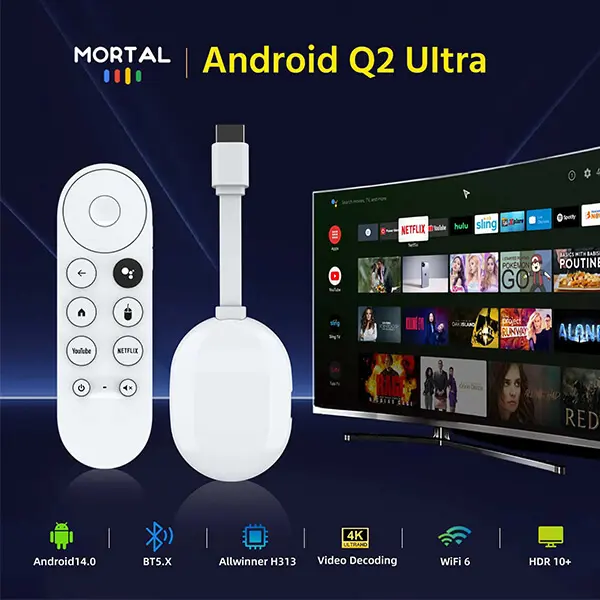 Mortal Q2 Ultra Smart Android TV Stick Sri Lanka@ido.lk