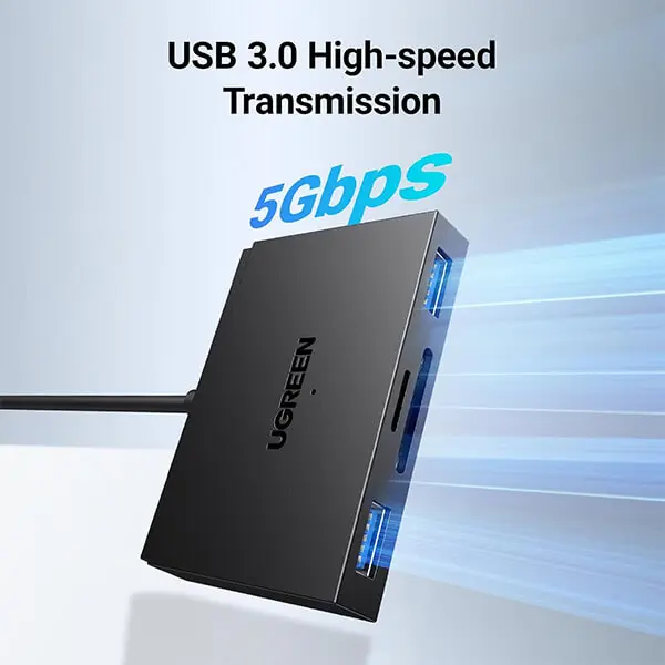 UGREEN 4 in 1 SD Card Reader Type-CUSB 5Gbps 45167 Sri Lanka@ ido.lk