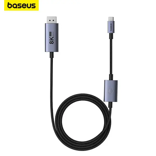 Baseus USB C to DisplayPort Cable 8K@60HZ 1M@ido.lk