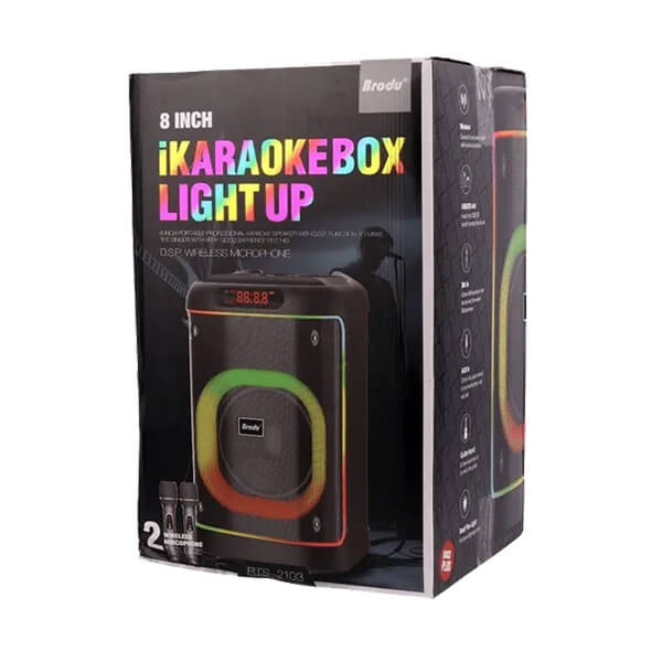 Brodu BTS 2103 Bluetooth Karaoke Speaker Sri Lanka@ ido.lk