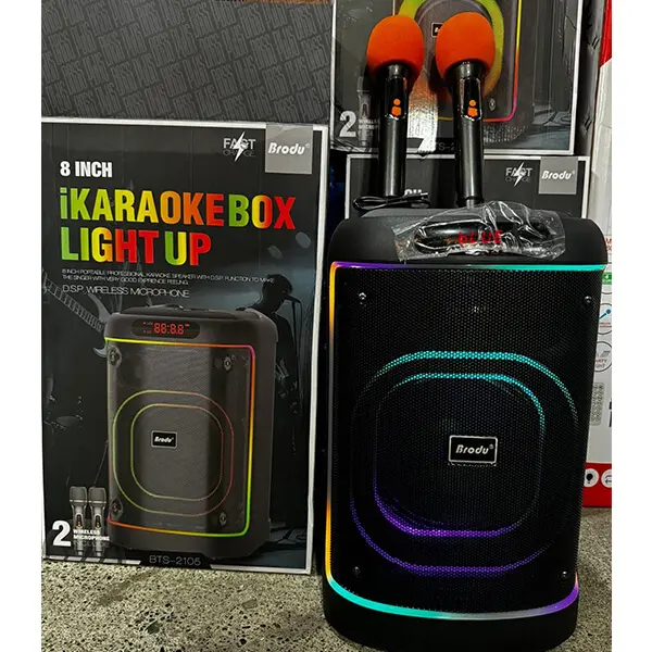 Brodu BTS 2105 Bluetooth Karaoke Speaker Sri Lanka@ ido.lk