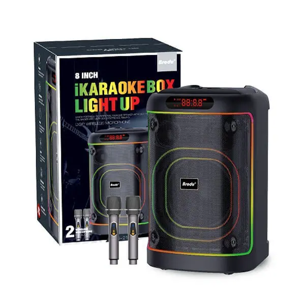 Brodu BTS 2105 Bluetooth Karaoke Speaker@ido.lk