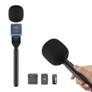 Mic Interview handle for Clip Mic Handheld Mic Holder @ido.lk