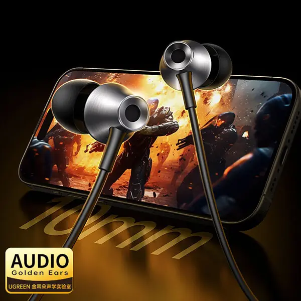 UGREEN 3.5mm Wired Earphones With Mic 35753 Sri Lanka@ido.lk