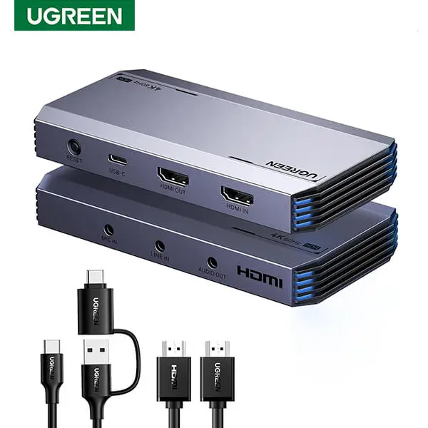 UGREEN 4K Video Capture Card 4K@60Hz 25173@ido.lk