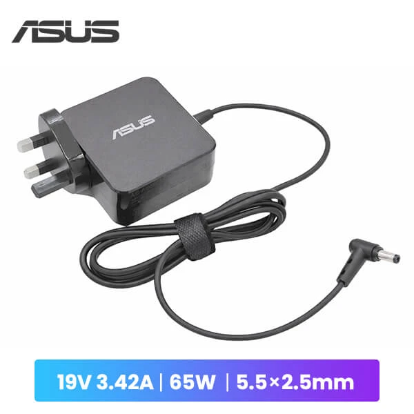 ASUS 19V 3.42A UK Plug Laptop Charger 5.5x2.5mm@ido.lk