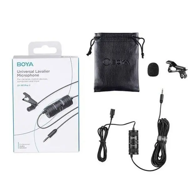 BOYA BY-M1 Pro ll Universal Lavalier Mic Sri Lanka @ ido.lk