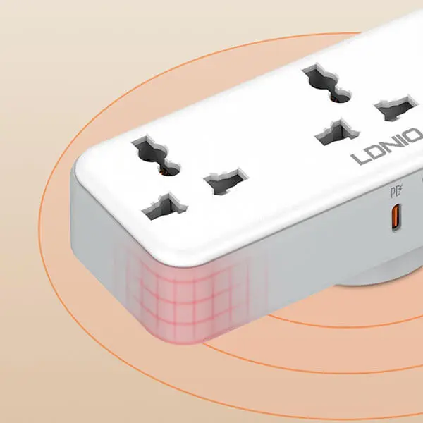 LDNIO SC3317 3 AC Outlets Portable Power Socket 2500W Sri Lanka @ ido.lk