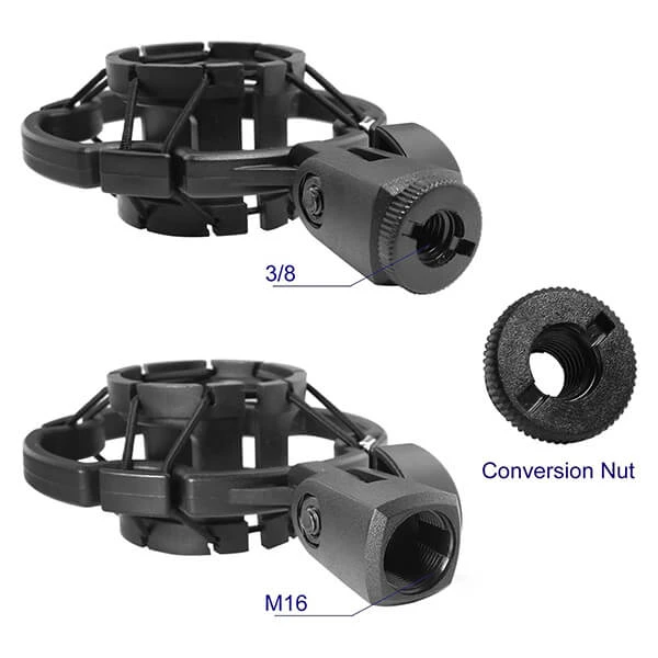 Microphone Shock Mount Clip Anti-Vibration Mic Holder @ ido.lk
