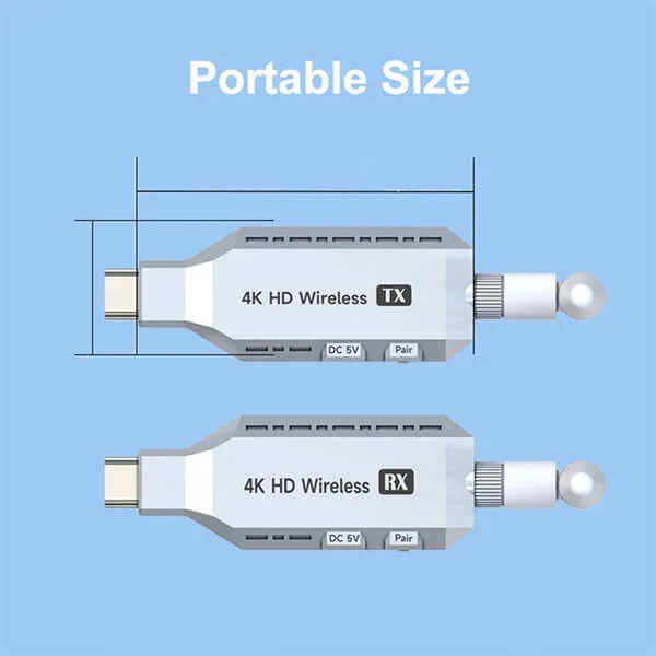 4K 50M Wireless HDMI Transmitter and Receiver @ido.lk