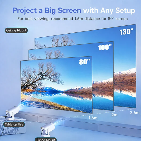 Magcubic HY300 Pro Plus 4K Portable Projector Sri Lanka@ido.lk