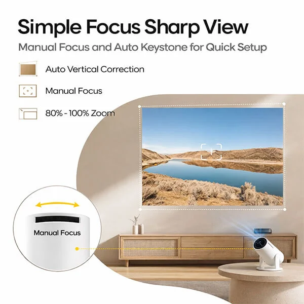 Magcubic HY300 Pro Projector 4K Support (Original) @ ido.lk