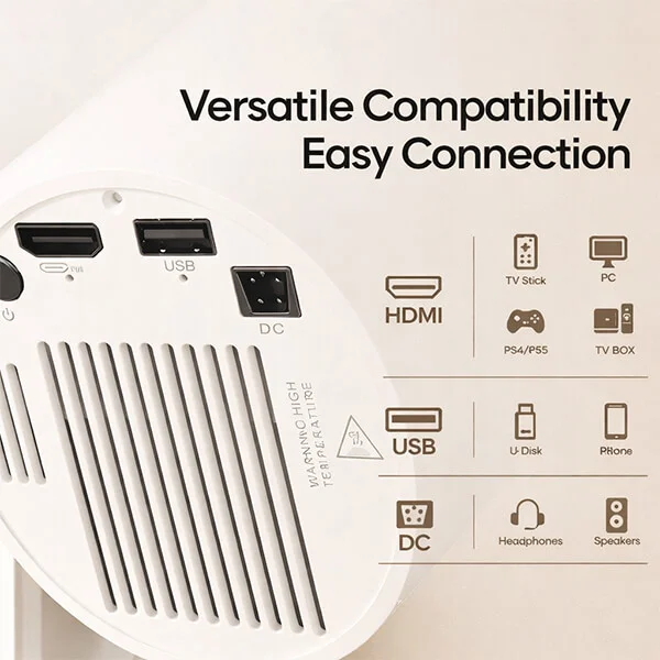 Magcubic HY300 Pro Projector 4K Support (Original) @ido.lk