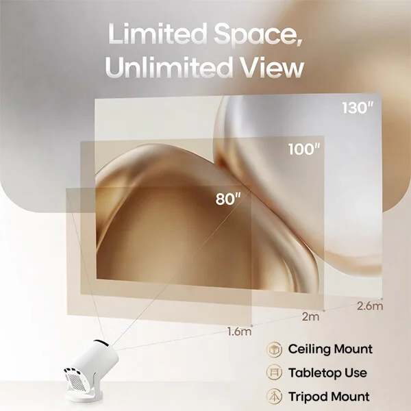 Magcubic HY300 Pro Projector 4K Support (Original) Sri Lanka@ ido.lk