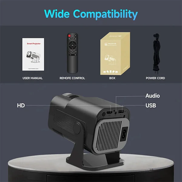 Magcubic HY320 Mini Projector 4K Support @ido.lk